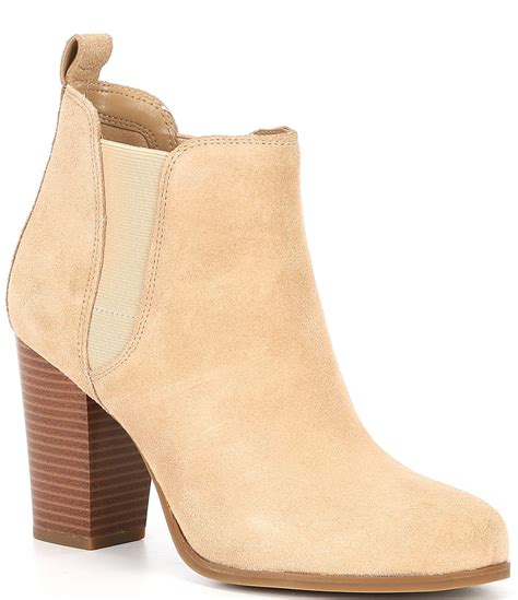 michael kors suede booties